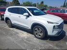 2021 Hyundai Santa Fe Sel White vin: 5NMS24AJ9MH340805