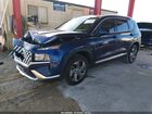 2022 Hyundai Santa Fe Sel Синий vin: 5NMS24AJ9NH467247