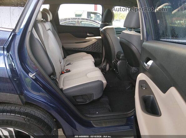 5NMS24AJ9NH467247 2022 HYUNDAI SANTA FE Синий Вид наклейки с VIN-кодом