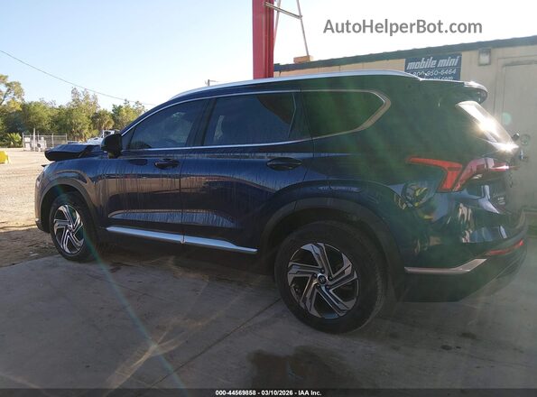 5NMS24AJ9NH467247 2022 HYUNDAI SANTA FE Синий Панорамный вид салона 360°
