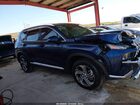 2022 Hyundai Santa Fe Sel Синий vin: 5NMS24AJ9NH467247