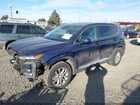 2020 Hyundai Santa Fe Se Синий vin: 5NMS2CAD0LH180204
