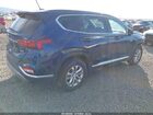 2020 Hyundai Santa Fe Se Синий vin: 5NMS2CAD0LH180204