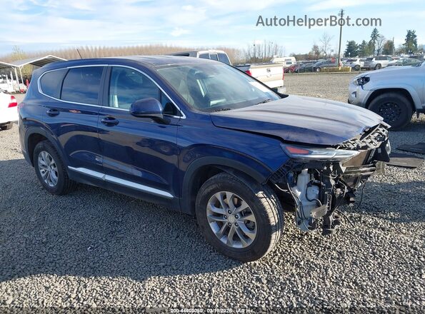 5NMS2CAD0LH180204 2020 HYUNDAI SANTA FE Синий Передняя правая четверть