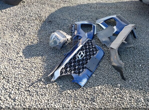 5NMS2CAD0LH180204 2020 HYUNDAI SANTA FE Синий Вид щитка приборов