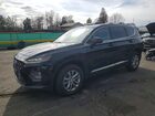 2019 Hyundai Santa Fe Se Black vin: 5NMS2CAD1KH088467