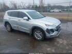 2019 Hyundai Santa Fe Se Silver vin: 5NMS2CAD1KH095886