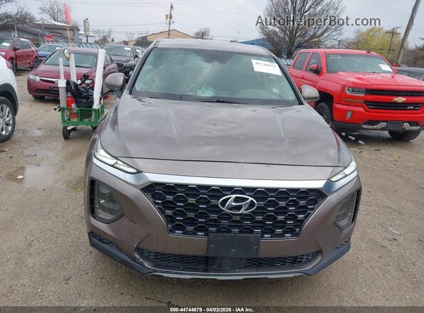 5NMS2CAD2KH084198 2019 HYUNDAI SANTA FE Коричневый Вид щитка приборов