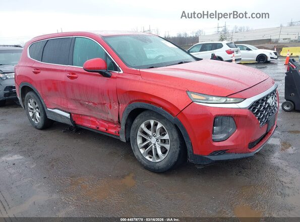 5NMS2CAD2LH298125 2020 HYUNDAI SANTA FE Red Передня права чверть