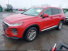 2020 Hyundai Santa Fe Se Red vin: 5NMS2CAD2LH298125