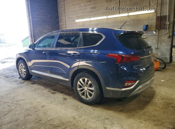 5NMS2CAD3KH131562 2019 HYUNDAI SANTA Blue Tył lewy