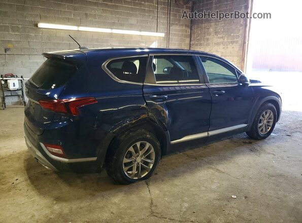 5NMS2CAD3KH131562 2019 HYUNDAI SANTA Blue Tył prawy