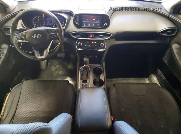 5NMS2CAD3KH131562 2019 HYUNDAI SANTA Blue Widok deski rozdzielczej