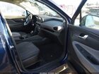 2019 Hyundai Santa Fe Se Синий vin: 5NMS2CAD3KH132842