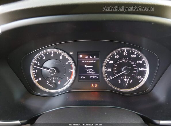 5NMS2CAD3KH132842 2019 HYUNDAI SANTA FE Синий Вид задних сидений