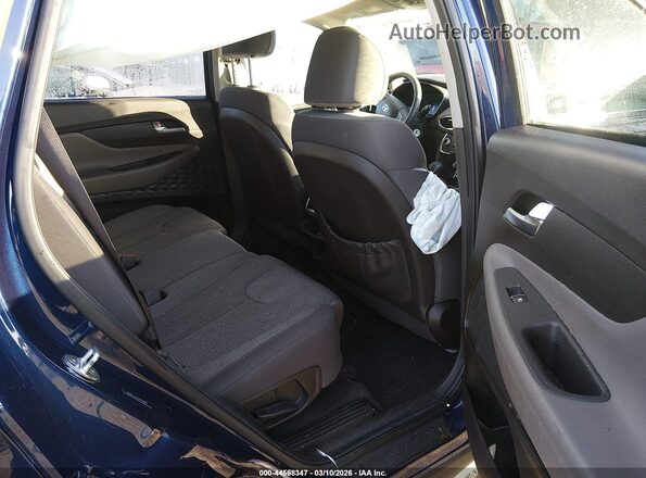 5NMS2CAD3KH132842 2019 HYUNDAI SANTA FE Синий Вид наклейки с VIN-кодом