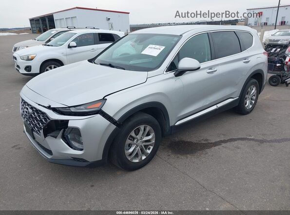 5NMS2CAD5KH102614 2019 HYUNDAI SANTA FE Серебряный Вид спереди