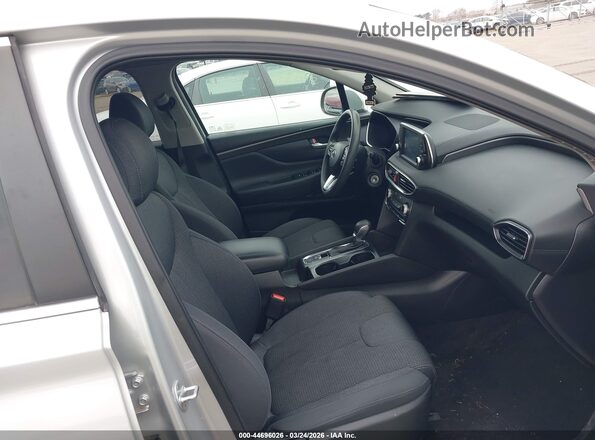 5NMS2CAD5KH102614 2019 HYUNDAI SANTA FE Серебряный Вид салона спереди