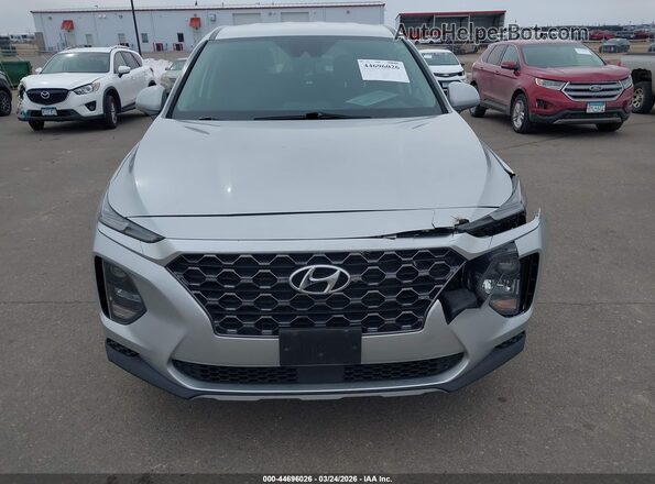 5NMS2CAD5KH102614 2019 HYUNDAI SANTA FE Серебряный Вид щитка приборов