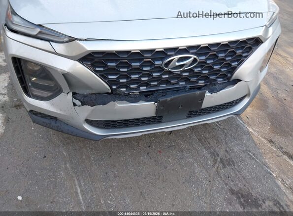 5NMS2CAD6KH046876 2019 HYUNDAI SANTA FE Silver Вид спереду