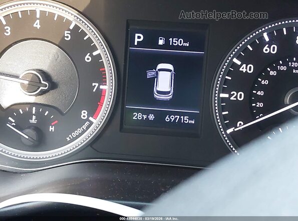 5NMS2CAD6KH046876 2019 HYUNDAI SANTA FE Silver 