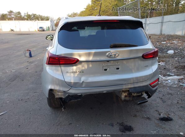 5NMS2CAD6KH046876 2019 HYUNDAI SANTA FE Silver 