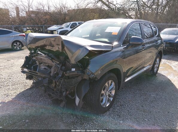 5NMS2CAD7LH254007 2020 HYUNDAI SANTA FE Gray Przód lewy