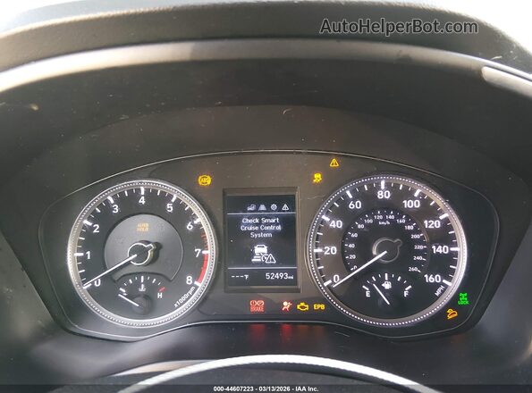 5NMS2CAD7LH254007 2020 HYUNDAI SANTA FE Gray Widok tylnych siedzeń