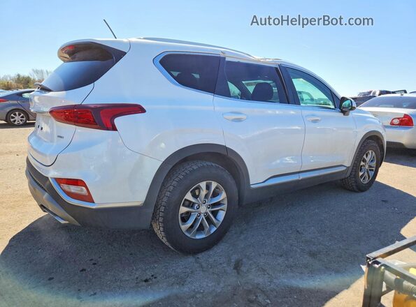 5NMS2CADXKH116508 2019 HYUNDAI SANTA Белый Задняя правая четверть