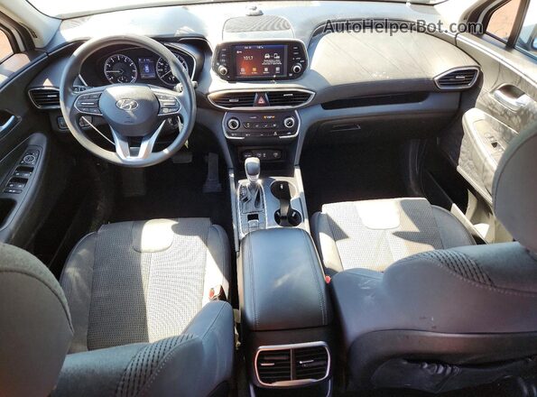 5NMS2CADXKH116508 2019 HYUNDAI SANTA Белый Вид панели приборов