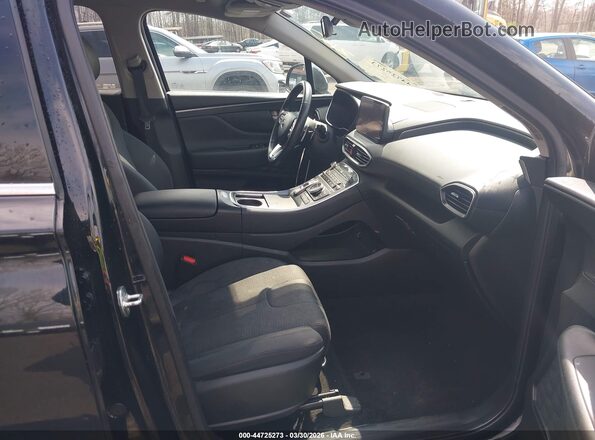 5NMS2DAJ4PH520357 2023 HYUNDAI SANTA FE Black Вид салону спереду