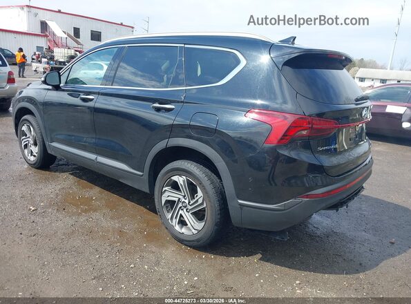 5NMS2DAJ4PH520357 2023 HYUNDAI SANTA FE Black Задня ліва чверть