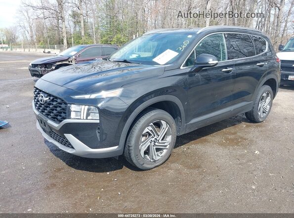 5NMS2DAJ4PH520357 2023 HYUNDAI SANTA FE Black Передня ліва чверть