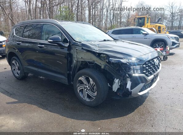 5NMS2DAJ4PH520357 2023 HYUNDAI SANTA FE Black Передня права чверть