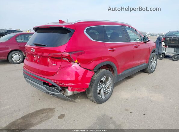 5NMS2DAJ4PH550555 2023 HYUNDAI SANTA FE Красный Задняя правая четверть