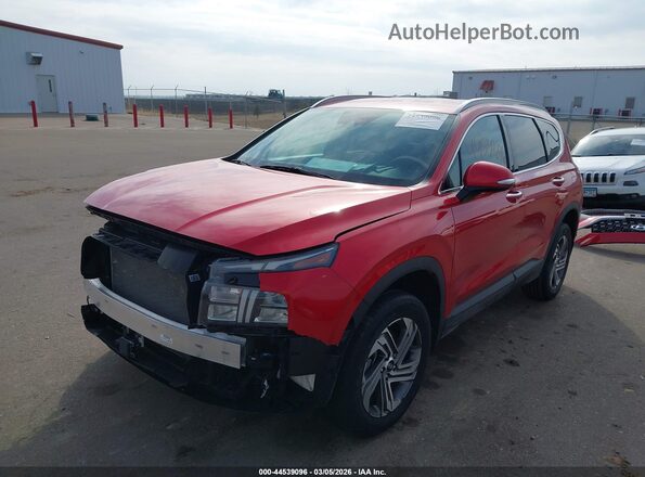 5NMS2DAJ4PH550555 2023 HYUNDAI SANTA FE Красный Передняя левая четверть