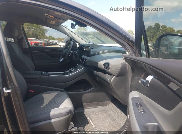 5NMS2DAJ6PH537077 2023 HYUNDAI SANTA FE Черный Вид салона спереди