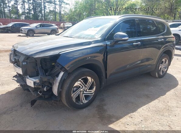 5NMS2DAJ6PH537077 2023 HYUNDAI SANTA FE Черный Передняя левая четверть
