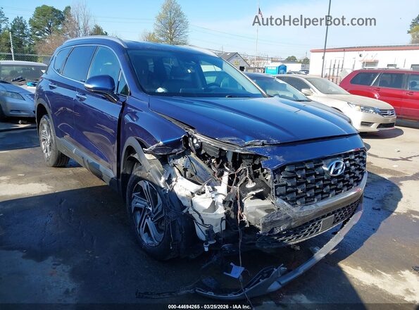 5NMS2DAJ7PH517405 2023 HYUNDAI SANTA FE Синий Передняя правая четверть