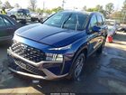 2023 Hyundai Santa Fe Sel Синий vin: 5NMS2DAJ7PH517405