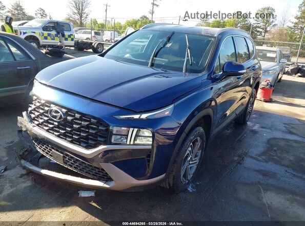 5NMS2DAJ7PH517405 2023 HYUNDAI SANTA FE Синий Передняя левая четверть