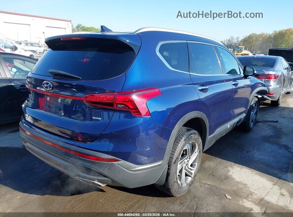 5NMS2DAJ7PH517405 2023 HYUNDAI SANTA FE Синий Задняя правая четверть