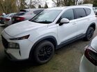 2021 Hyundai Santa Fe Sel White vin: 5NMS2DAJ8MH339449