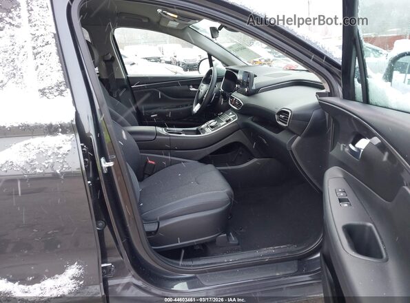 5NMS2DAJ8NH374736 2022 HYUNDAI SANTA FE Gray Widok wnętrza z przodu