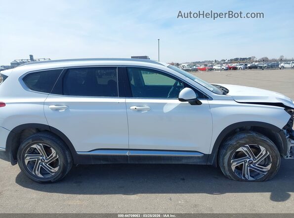 5NMS2DAJ9NH454305 2022 HYUNDAI SANTA FE White Панорамний вид салону 360°