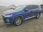 2019 Hyundai Santa Fe Sel Синий vin: 5NMS33AD0KH010985