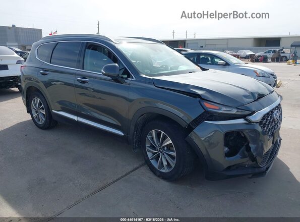 5NMS33AD1LH216740 2020 HYUNDAI SANTA FE Gray Przód prawy