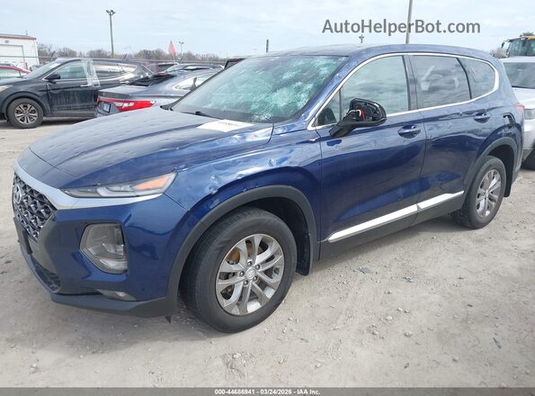 5NMS33AD1LH233232 2020 HYUNDAI SANTA FE Blue Przód lewy