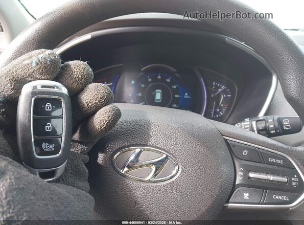 5NMS33AD1LH233232 2020 HYUNDAI SANTA FE Blue Widok deski rozdzielczej