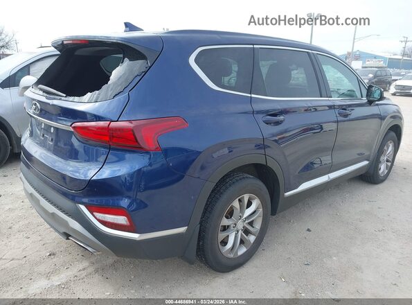 5NMS33AD1LH233232 2020 HYUNDAI SANTA FE Blue Tył prawy